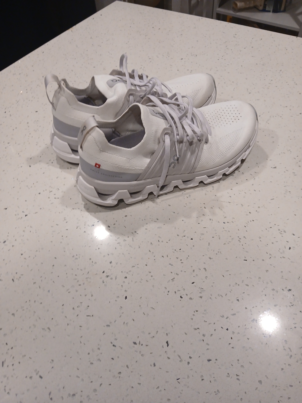 ON Brand Cloud Cloudswift 3 All White Women's Running Shoes 2023 Sz 10.5 - Picture 7 of 11